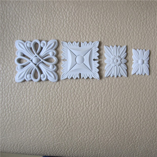 家具配件塑料花 家具装饰花 贴花 平面花 酒店装修花 线条 拉手