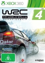 XBOX360 disc game disc World Rally Championship 4 cars (5 start 6 SF)