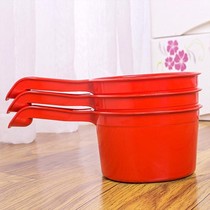 Factory direct sales household square water scoop Plastic water scoop square watering water scoop Daily necessities department store drop-resistant water scoop