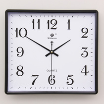 Electronic clock team wall clock living room home silent quartz clock schedule fashion classroom Post Modern atmospheric wall stickers