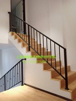 Shanghai Staircase Guardrail Glass Handrail Iron Home Stairway Rotating Stave Duplex Indoor Iron Custom