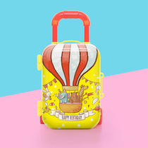 Travel Mini Toys Children Kindergarten Gifts Children Play Toy Pull Car Small Luggage Children Trolley Case