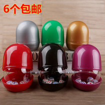Anti-cheating and anti-dropping sieve dice color with transparent cover plastic color Cup dice cup
