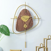 Nordic light luxury wind wall clock creative fashion living room home clock modern simple art decoration new Chinese watch