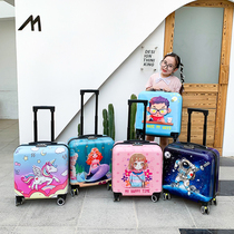 20 inch 3D new version of high quality childrens trolley case luggage suitcase detachable mute universal wheel combination lock