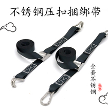 25mm 304 stainless steel ya kou strap hook tensioner luggage rope buckle strap factory direct