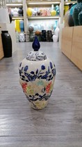 Planting space live room flower ware blue and white porcelain general jar