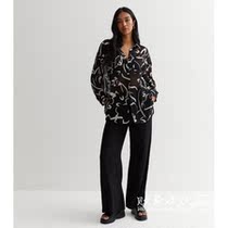 UK 02 10 NL 2023 Womens Clothing New Printed Long Sleeves Comfortable Little Shirts