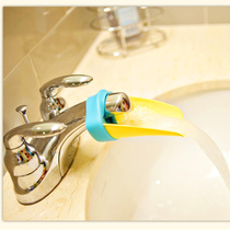 Child Wash Splash Splash Water Faucet Extenders Baby Hand Wash Lengthened Water Diversion silicone Silicone Cartoon Duckbill Water Guide Tank