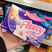 Canada imported Fleecy fragrant paper Clothes supple paper to electrostatic dryer with 80 sheets
