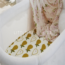 ins Wind baby bed hat baby new spring bedding newborn children thin non-slip sheet bed cover