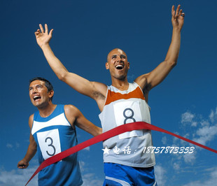 世杰体育实体店 田径比赛跑步终点冲刺带 冲线带(10米)5cm宽