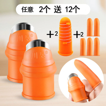 Factory direct sale pepper picker silicone thumb knife pinch grape tip cabbage heart knife pick pear sweet potato leaf melon bean mustard