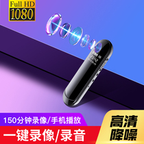 Small professional camera HD recording artifact Noise reduction with back clip camera Portable DV recorder