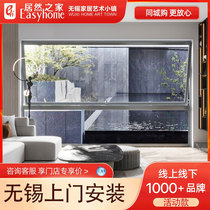 Ege PS75 middle hanging window broken bridge aluminum sound insulation waterproof and prying system doors and windows can be bargain at the store