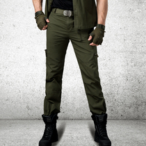 Allied military fans clothing autumn and winter multi-pocket overalls mens trousers military fans casual outdoor mountaineering pants