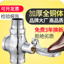 Foot pedal type flush valve squat toilet flush valve switch toilet foot valve toilet foot valve toilet foot valve