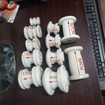 Wire porcelain bottle insulator threading wire porcelain pot porcelain bottle Street Code power magnetic pot