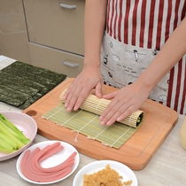 Japanese imported sushi roller curtain bamboo curtain home diy do not stick to make sushi tools Laver rice bamboo curtain sushi table