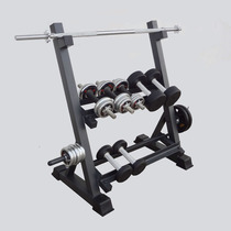 Dumbbell rack household three-layer simple double-layer dumbbell rack holder and bracket commercial small display rack room fitness equipment