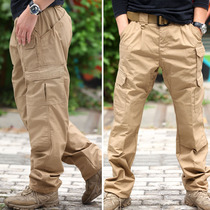 No thief WZJP outdoor 511 military fans male combat tactics trousers overalls anti-scratch anti-fouling multi-bag military pants 74273