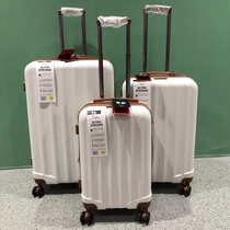 Foreign trade export to Japan pure pc trolley case universal wheel mute male large capacity password box suitcase Super Light female
