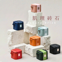Creatine Brick Stone Ins Lukewarm Wind Tunnel Stone Photo Shoots Props Background Swing ornaments Counter display Decorative Photography
