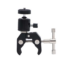 Mobile Phone Clip Tripod Tripod Head Clip Camera Flash Vigorous Rack Large Crab Pincers Clip Live Multi-Machine Position Bracket