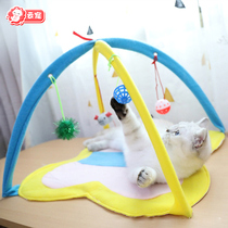 Cat self-Hi cat stick cat toy tremble sound Net red with the same model lying down to play with the little mouse funny cat toy set