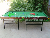 Popularity Wuhan Good Leamey type billiard without installation storage convenient billiard table standard