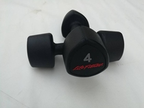 Factory direct ladies small dumbbell shaping studio exercise supplies ladies fitness comprehensive rubber dumbbell