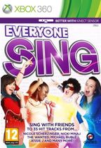  Xbox360 game disc CD Kinect Everyone sings somatosensory (take 5 links and ship)