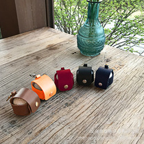  Korean version of the golf bag head layer cowhide golf cover GOLFBALL storage bag accessories ball bag