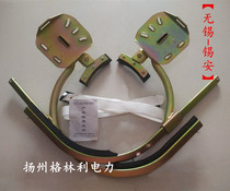 Wuxi Zian brand power climbing pole electrician foot buckle cement pole climbing pole foot buckle 400 type safety toolkit detection