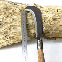 Sickle Fishing branch repair Agricultural falling wood knife Machete Bamboo scythe mowing knife Long handle small hook knife