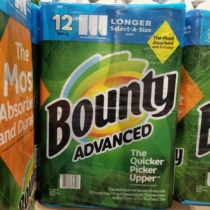 Bounty household tear kitchen paper towel napkin absorbent oil absorbent paper Costco domestic