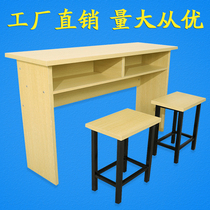Tutoring Training Course Class Table And Chairs Combination Brief Economy Type Single Double double Double Desk Stool Office Meeting School Furniture