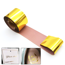 Hot stamping paper imported material plastic leather PU cloth thermal transfer sheet wood business card PVC film DIY bronzing