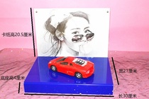 Counter L-shaped booth skin care products jewelry setting shopping mall display rack acrylic display rack with back plate