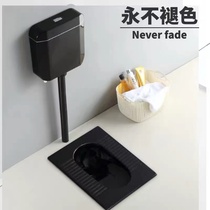 Squatting toilet tank set toilet toilet home squatting side big flush deodorant fashion Potty toilet