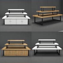 Supermarket Nakajima cabinet display table Assembly table display rack Mother and baby pile head Clothing store Shoe store promotion table Commercial booth