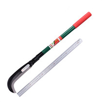Agricultural manganese steel long-handled sickle pruning knife chopping tree chopping bamboo knife Yangjiang outdoor wood chopping sickle