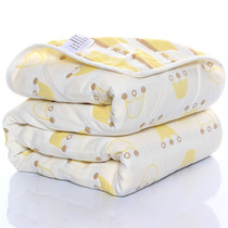 Cotton gauze baby bath towel newborn soft scarf children cover quilt kindergarten quilt spring and autumn child quilt