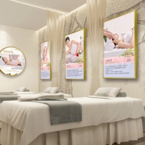 Beauty Salon Decoration Painting Wellness Museum Background Wall Mural Advertising Poster sticker Painted Paper Health Beauty Body Hung Painting