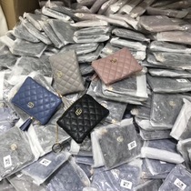 9102 New Soft Leather Zero Wallet Hand Grab Bag Streaming Su Small Money Clip Zipper Short Wallet Mini Card Bag Key Bag