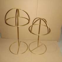 Window display metal hat rack clothing store hat rack earrings display rack hat holder headwear display rack counter goods