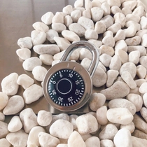  Out of Europe and the United States there is a Fan Fangyuan password lock 50mm turntable retro password lock School dormitory padlock luggage