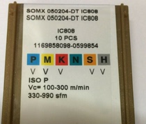  CNC blade SOMX 050204-DT IC 808 Inquiry before shooting