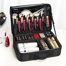 Cosmetic bag Female large-capacity multi-function portable ins wind super fire suitcase Professional makeup artist with makeup bag