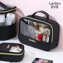 Net red makeup bag womens large capacity portable travel transparent box ins wind super fire waterproof wash storage bag